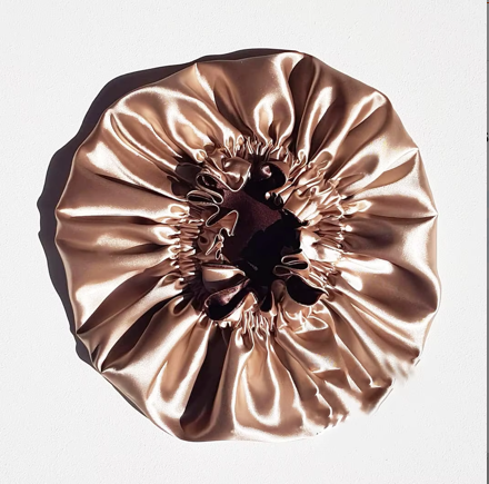 Silk Bonnet — 100% Mulberry Silk 19mm Grade 6A | Champagne Gold