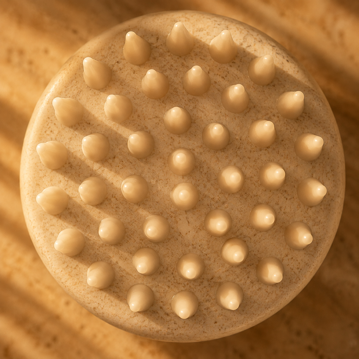 NUBALKIA scalp massager activates microcirculation 3 minutes ritual