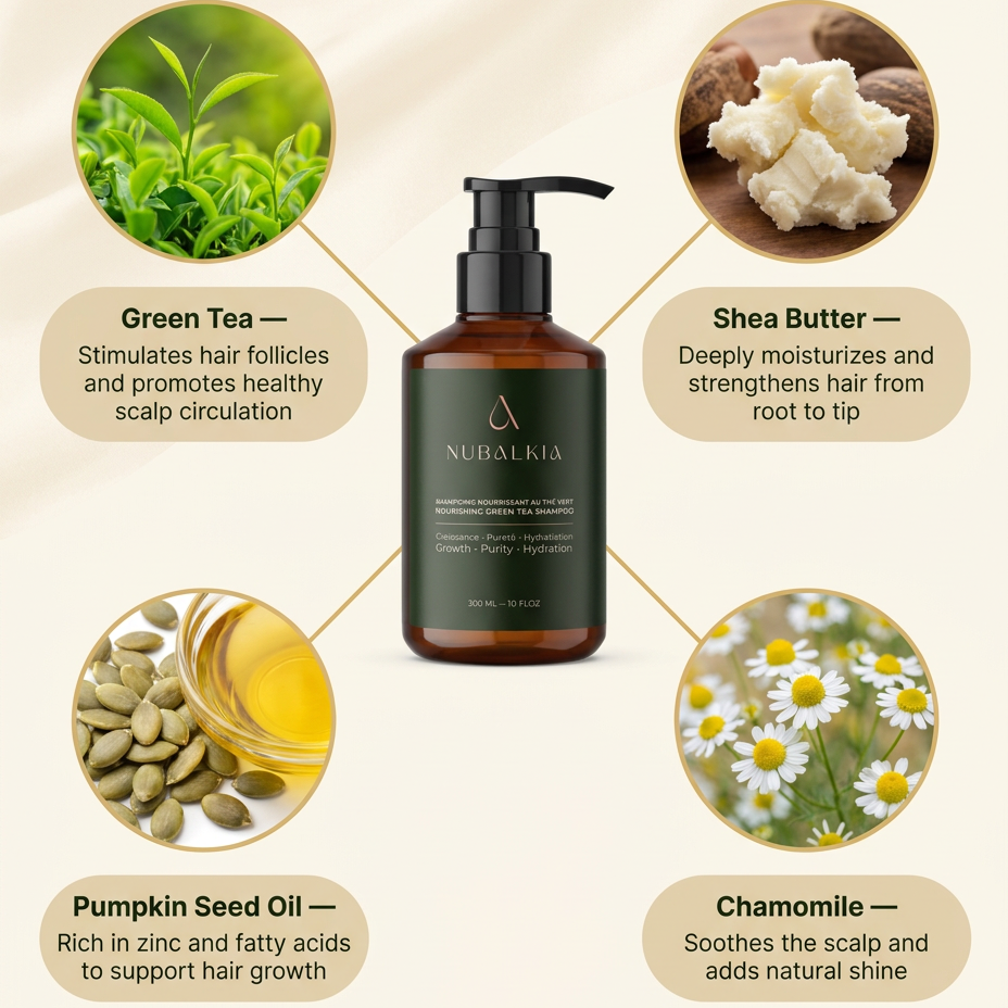 Nourishing Green-Tea Shampoo | 300ml
