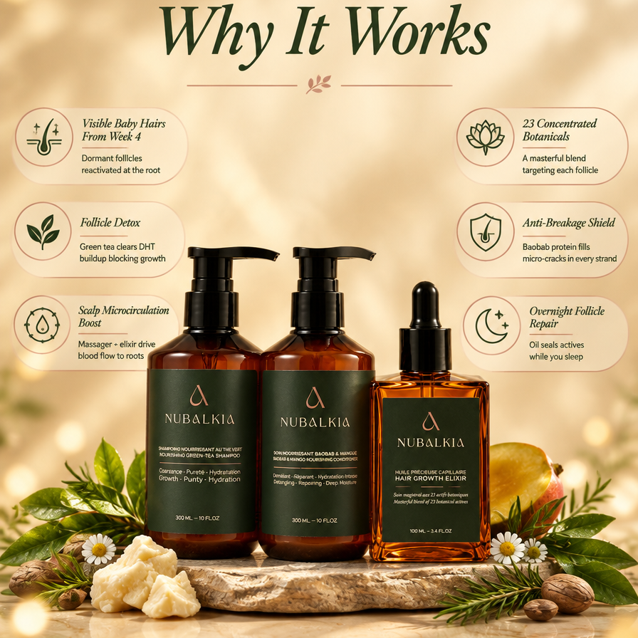The Growth Ritual — Wash + Treat + Protect
