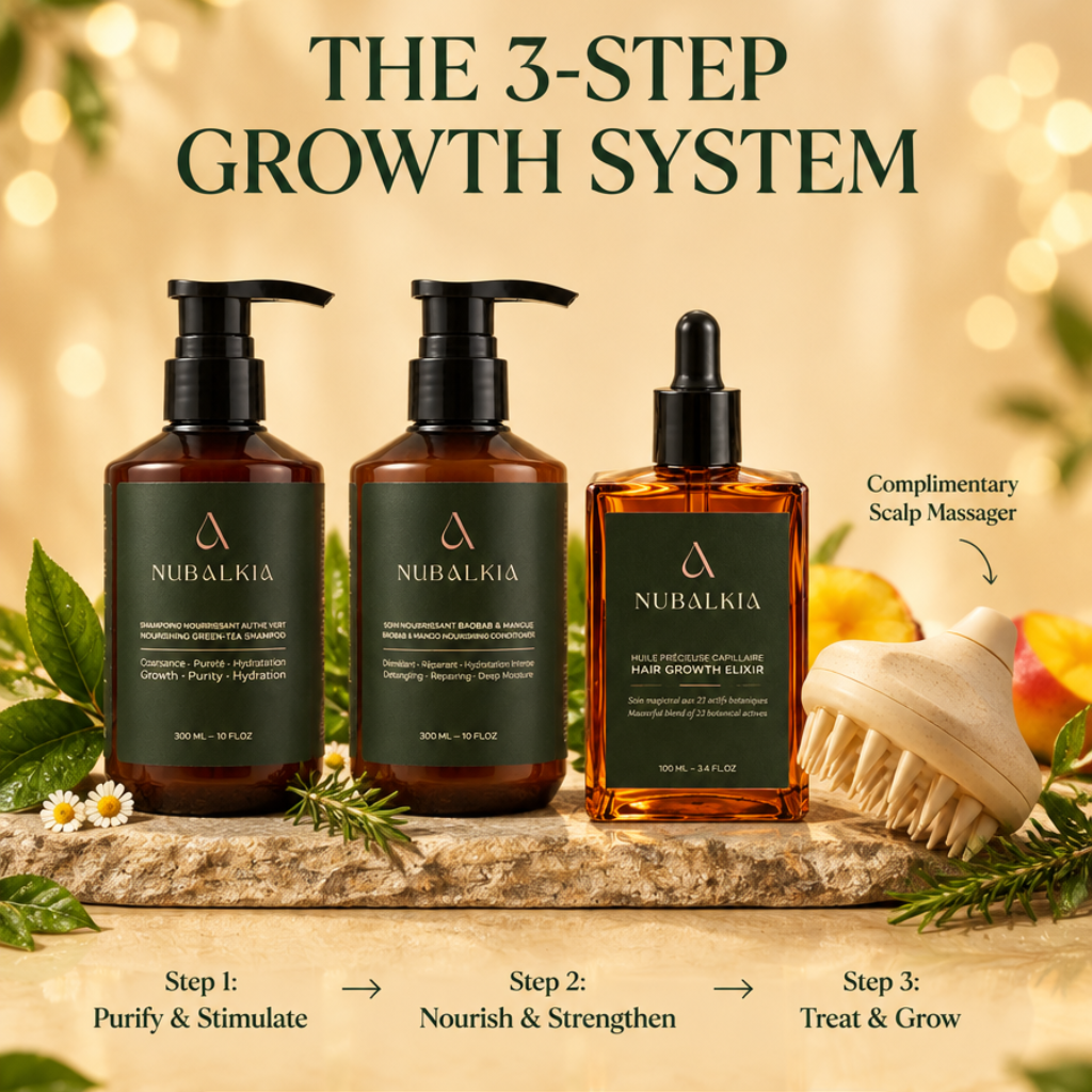 The Growth Ritual — Wash + Treat + Protect