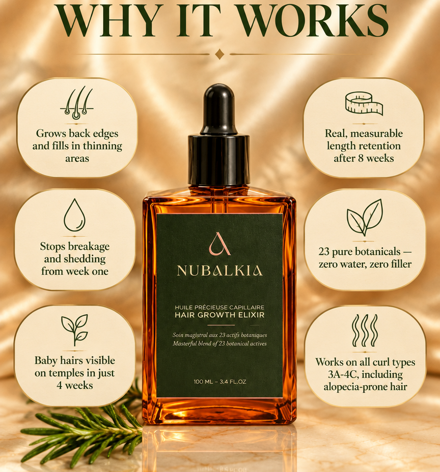 Élixir pour la pousse des cheveux — 21 plantes ancestrales | 100 ml